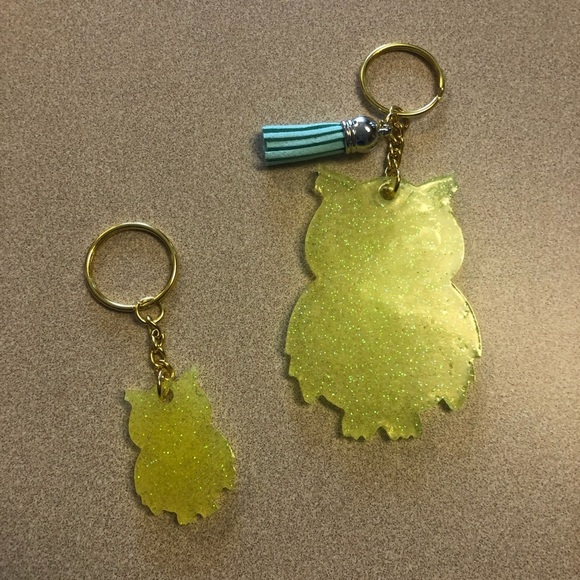 Handmade Owl Keychain - Picture 3 of 6